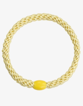 Slim Hair Tie - Light Yellow