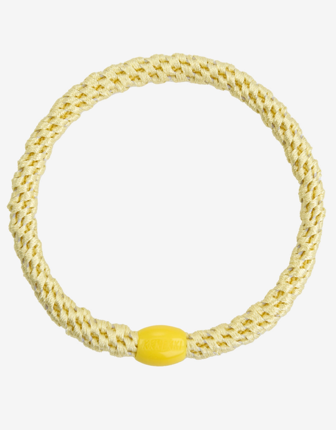 Slim Hair Tie - Light Yellow