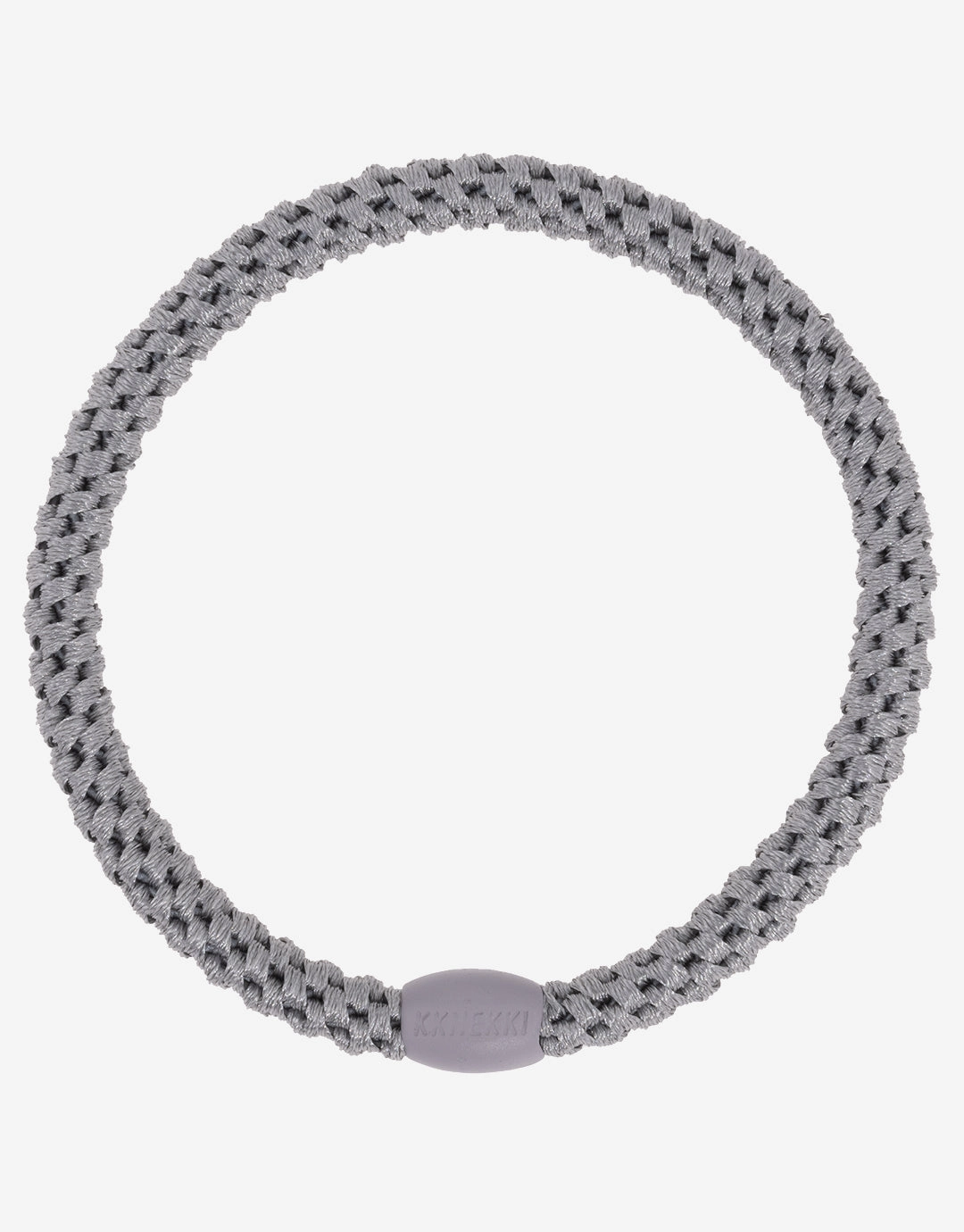 Slim Hair Tie - Mid Grey