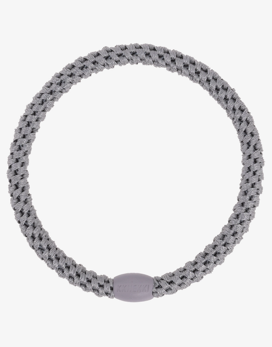 Slim Hair Tie - Mid Grey