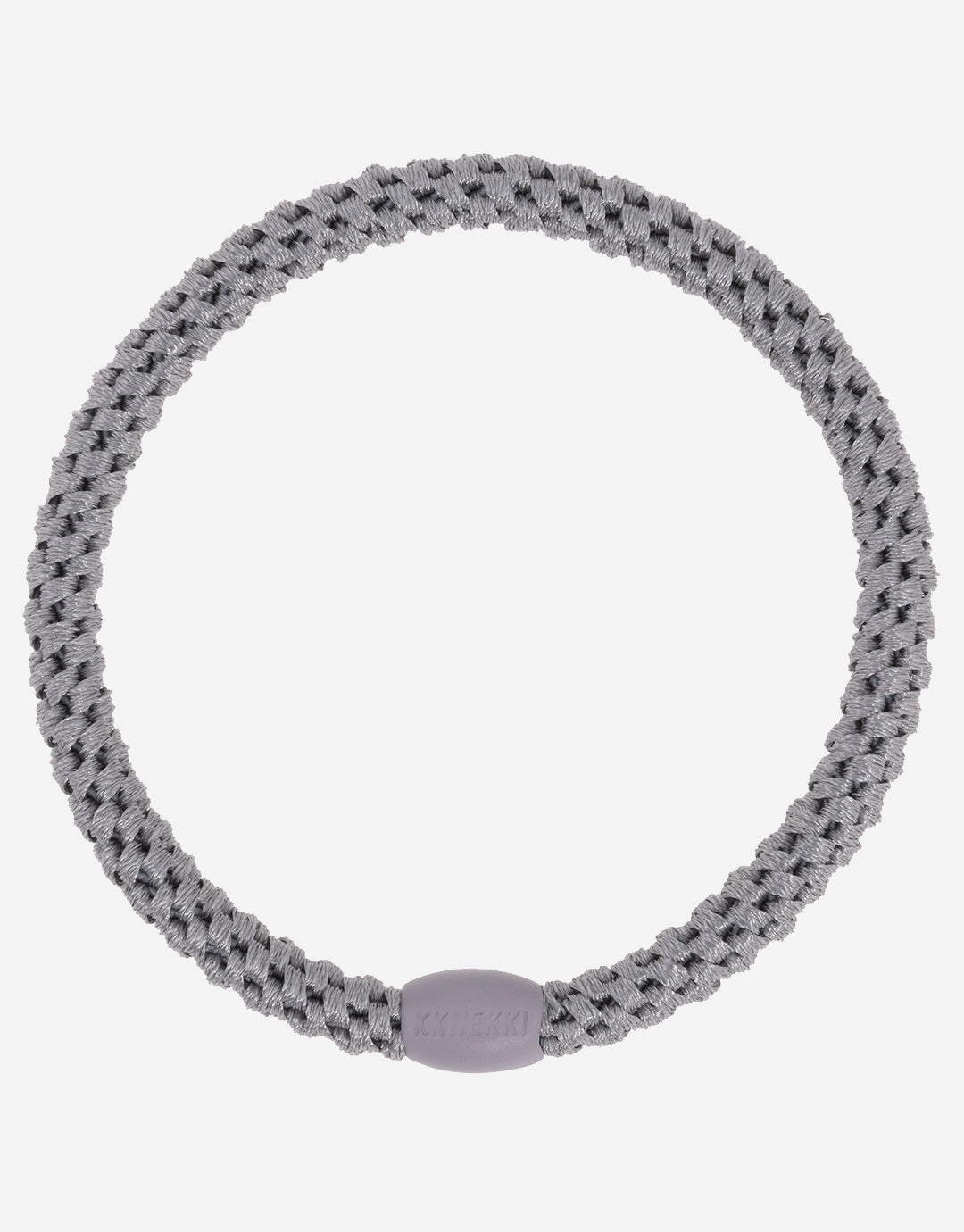 Slim Hair Tie - Mid Grey