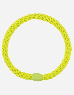 Slim Hair Tie - Neon Yellow