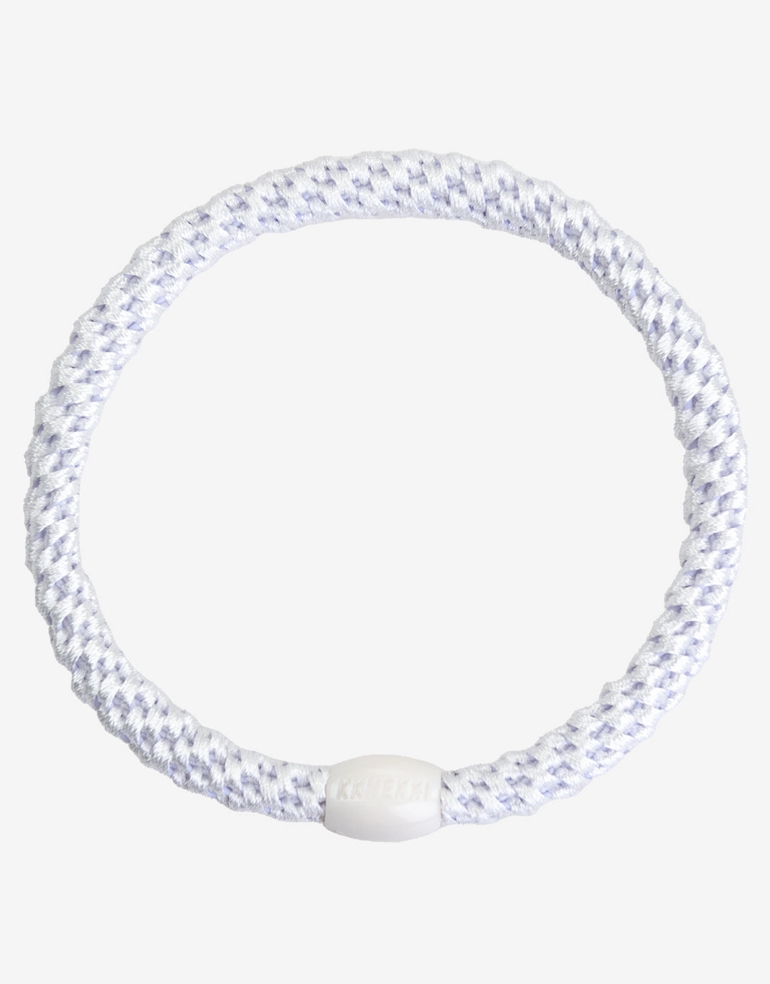 Slim Hair Tie - White