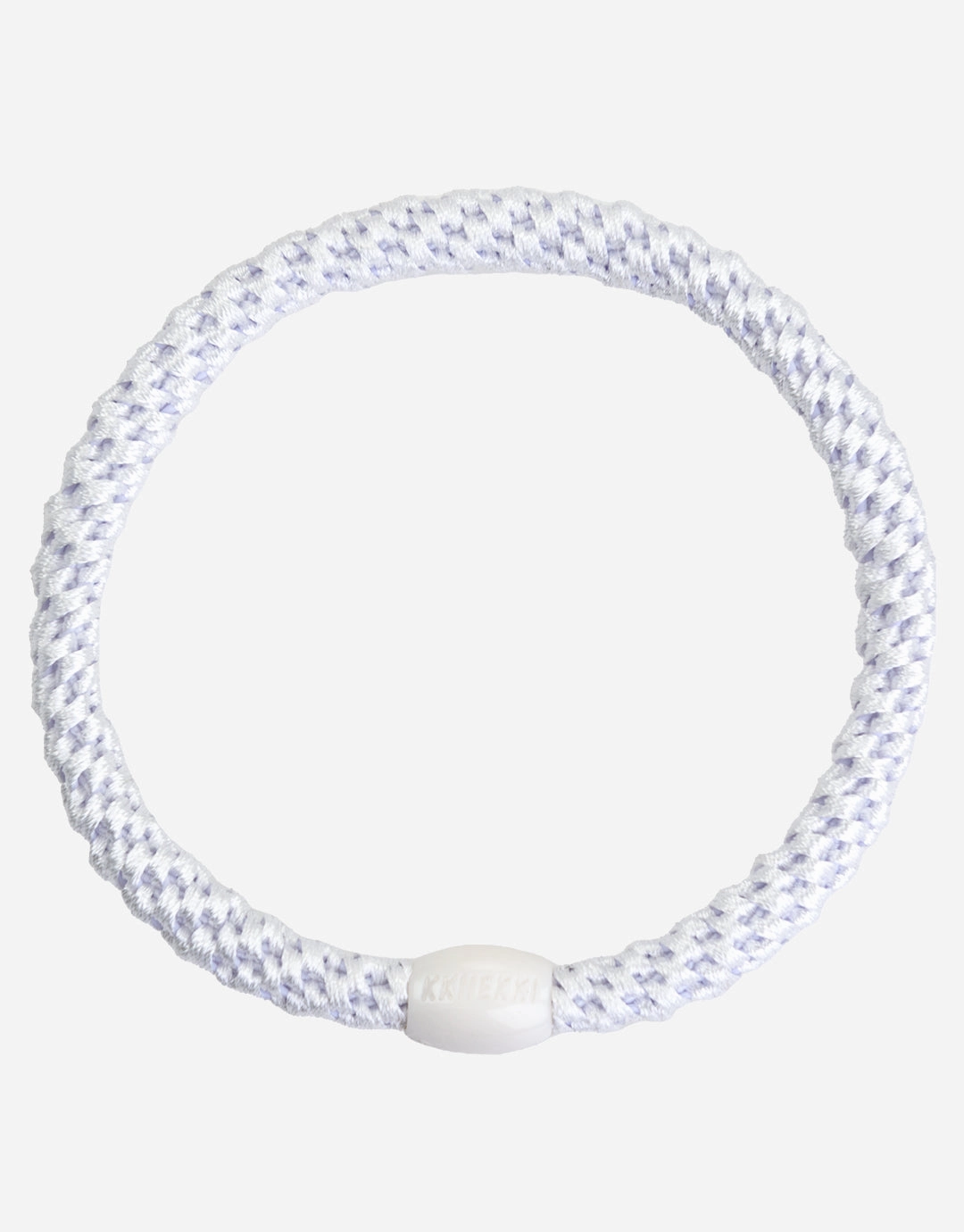 Slim Hair Tie - White