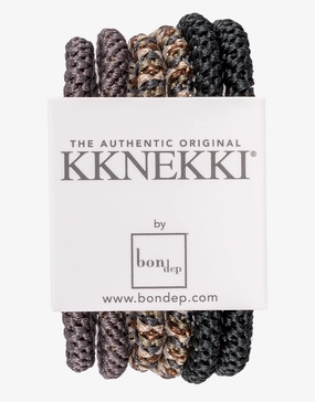 Slim Hair Tie Bundle - Dark Browns