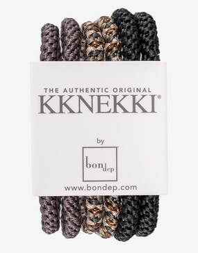 Slim Hair Tie Bundle - Dark Browns