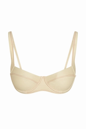 Sorrento Top - Champagne Denim