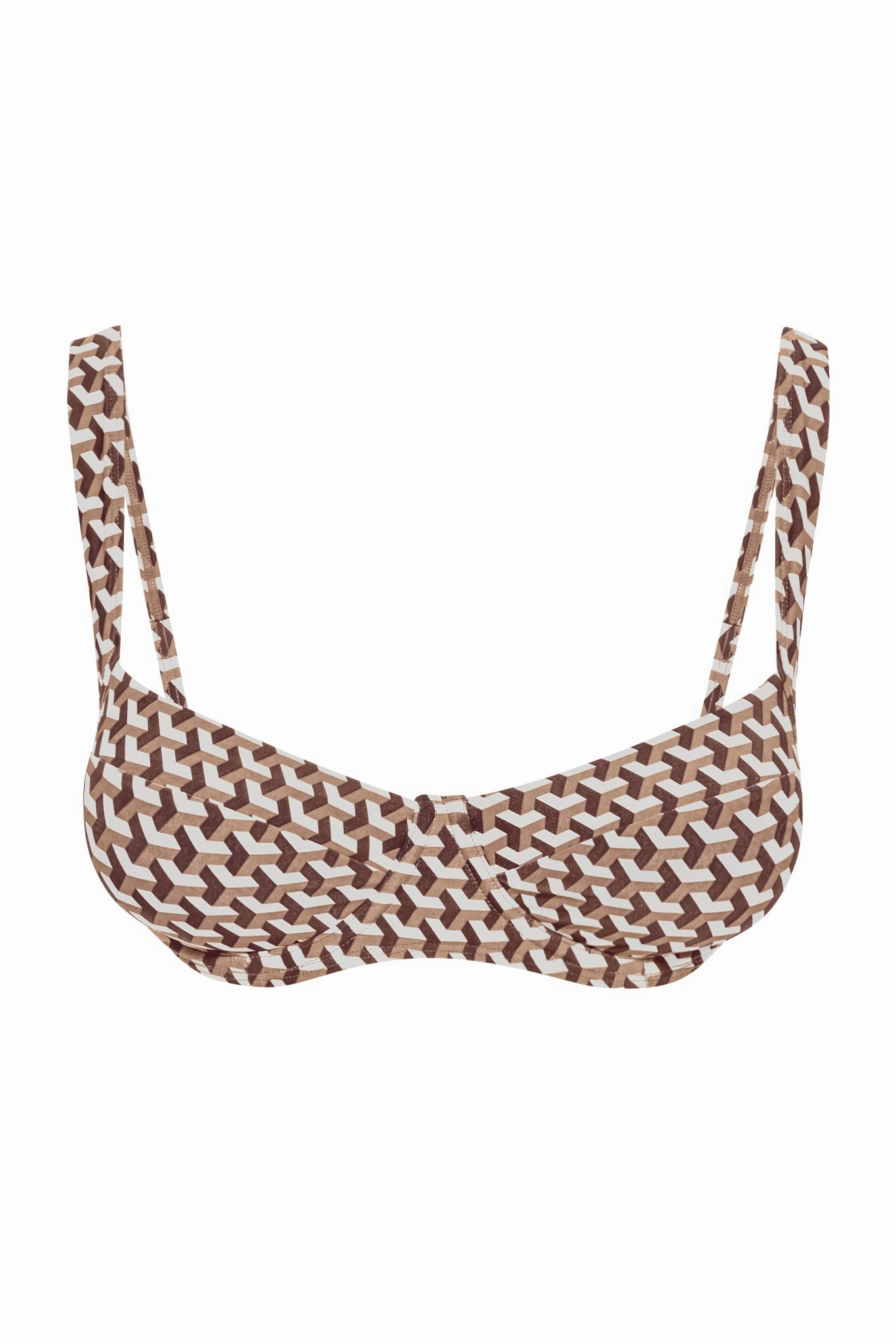 Sorrento Top - Husk Geo