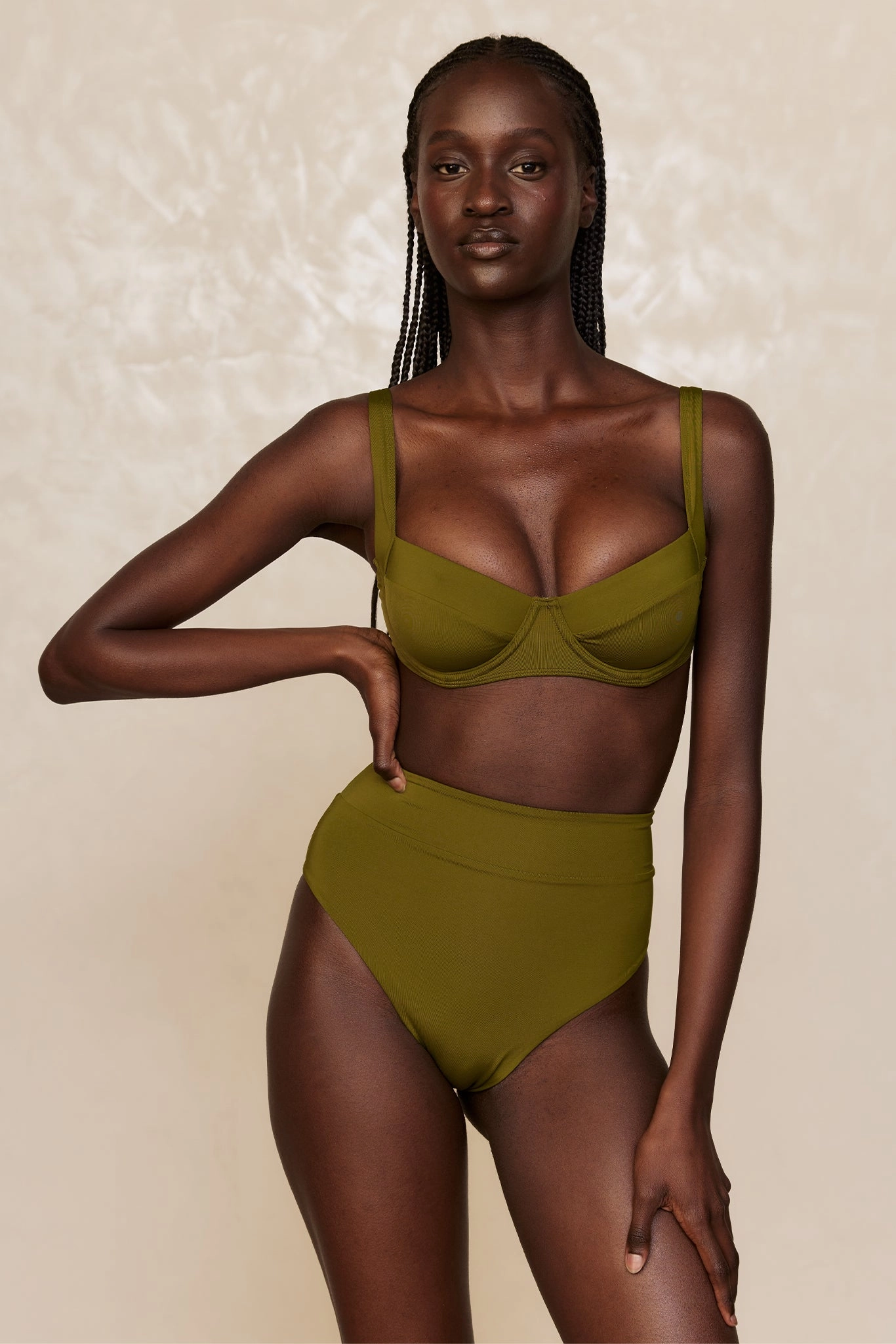 Sorrento Top - Olive