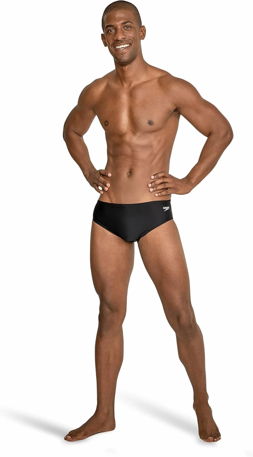 Speedo Men's Standard Swimsuit Brief Eco Prolt Solid Adult