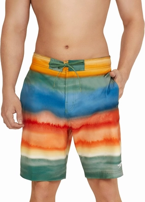 Speedo Men's Swim Trunk Knee Length Boardshort Bondi Printed