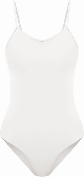 speerise Retro Criss Cross Back Onepiece Swimsuit, Adjustable Strap Swimwear