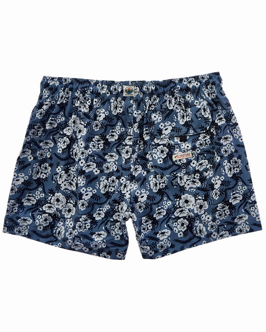 Sunset and Vine Microfiber Woven Printed Swim Trunk