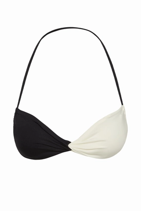 Tamarama Top - Black/Ivory