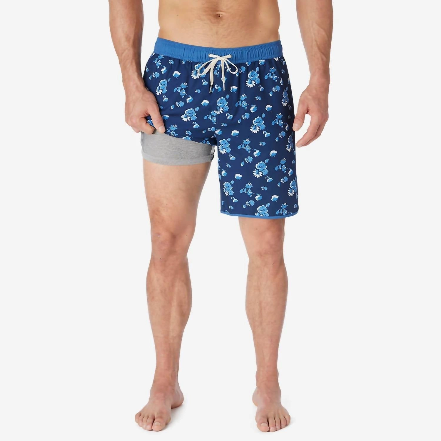 The Anchor Trunk In Blue Beach Floral