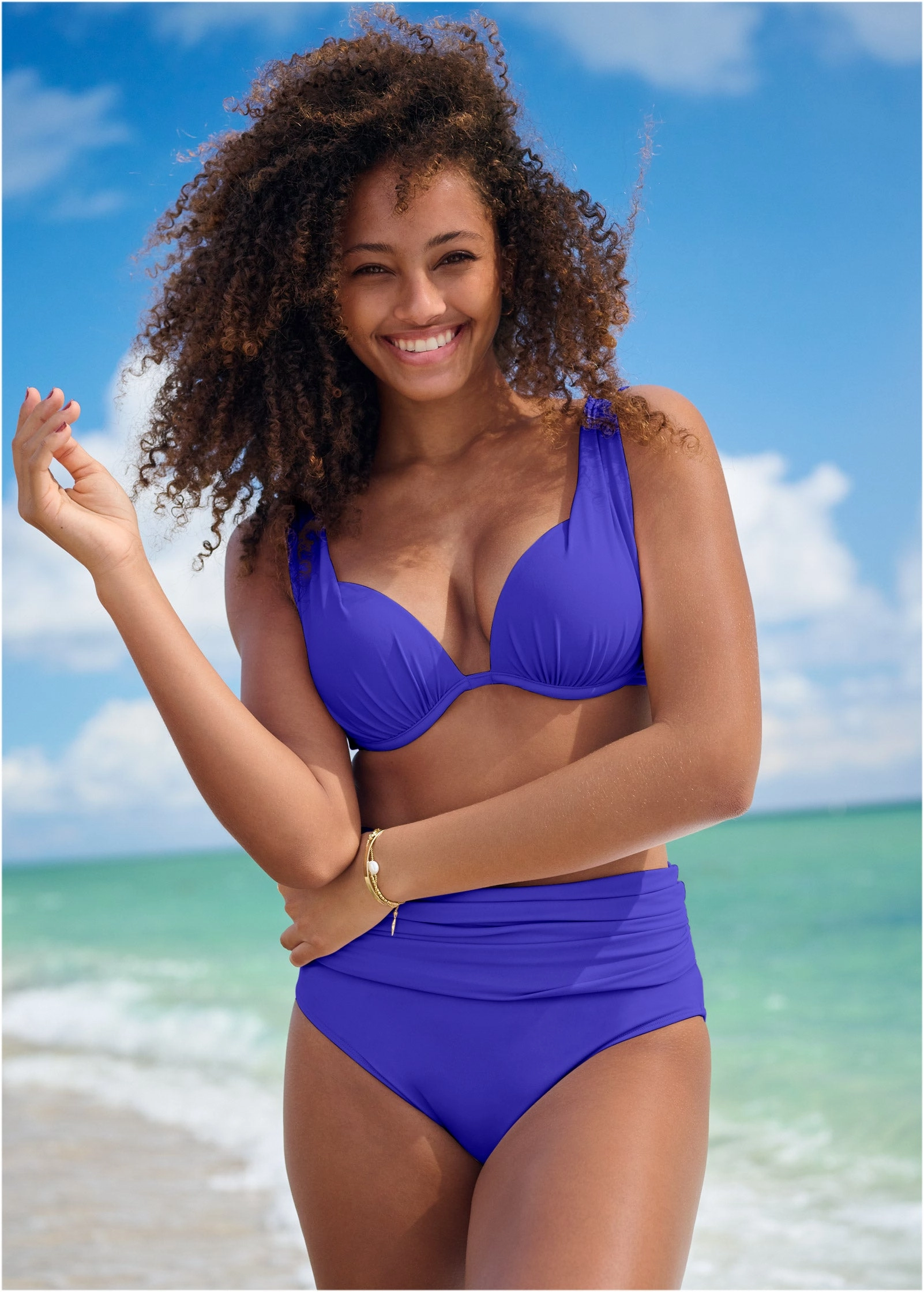 The Marilyn Bottom - Cobalt Blue