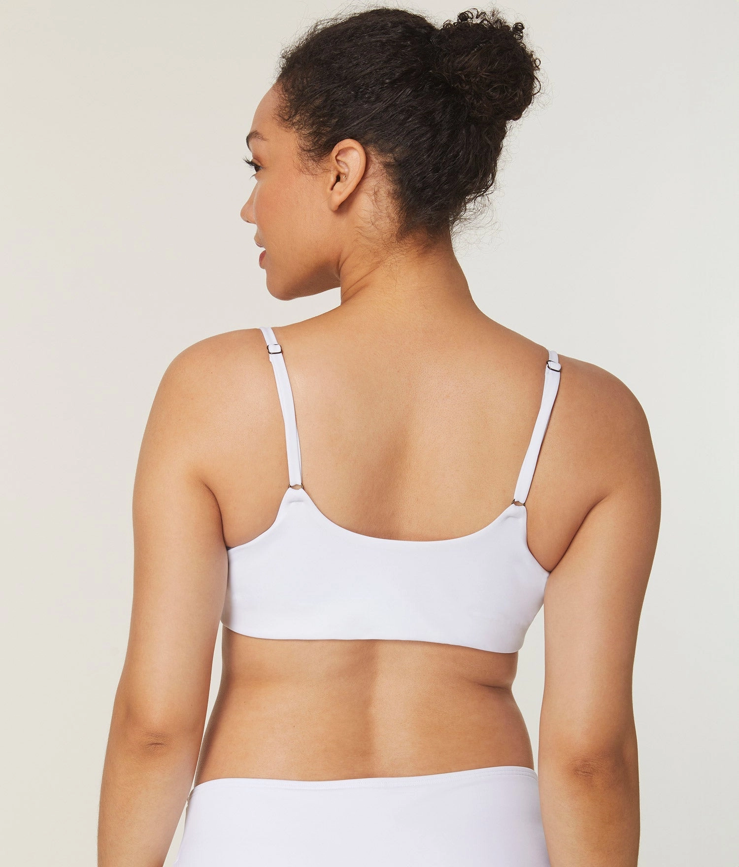 The Maui Bikini Top - Eco Nylon - White