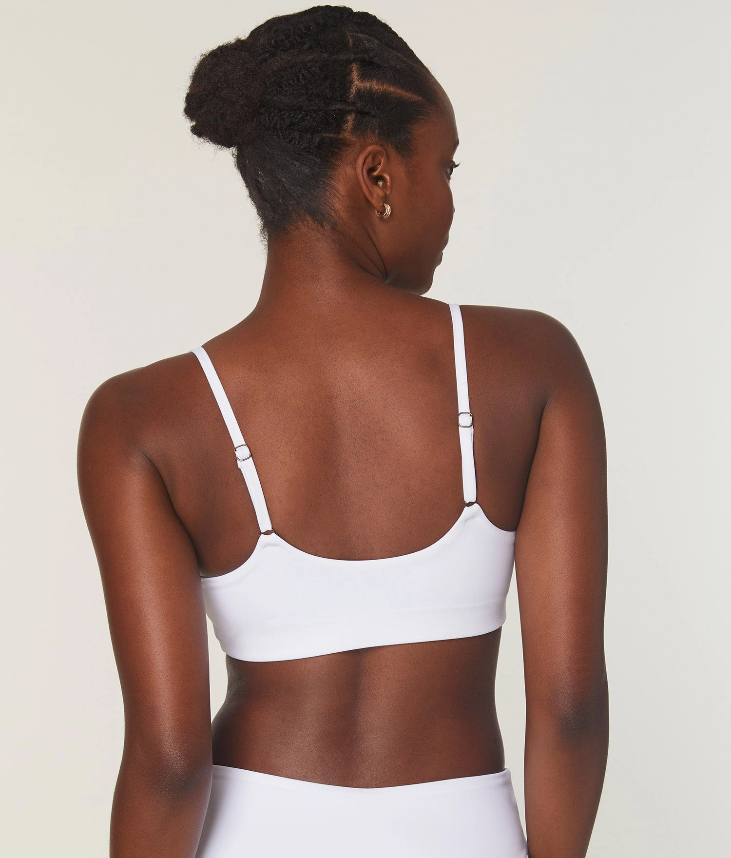 The Maui Bikini Top - Eco Nylon - White