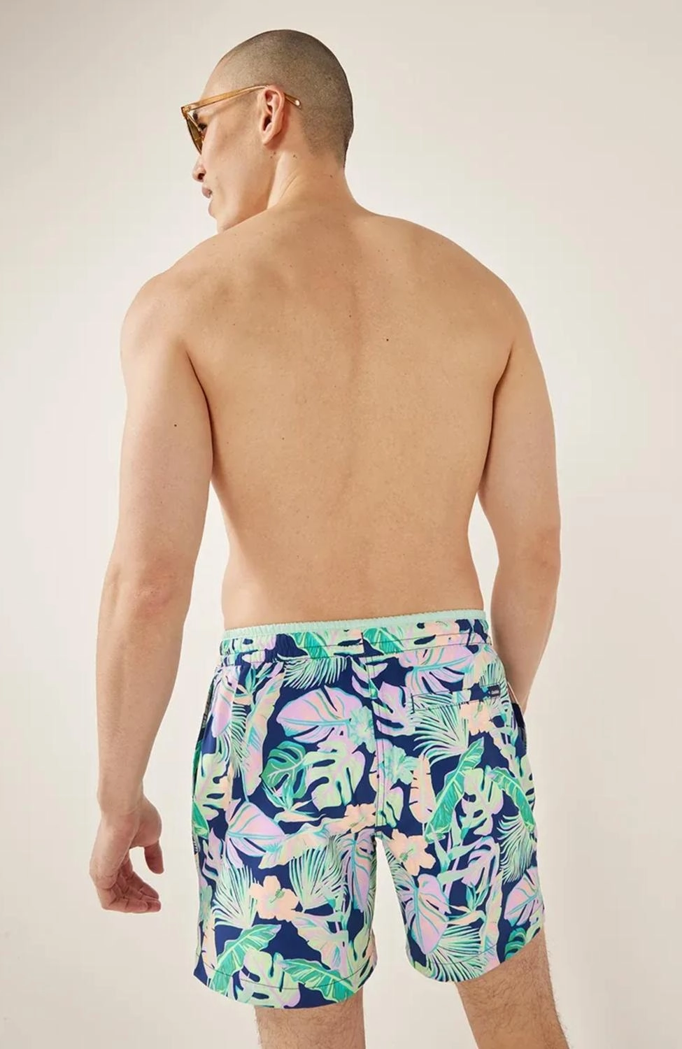 The Night Faunas 5.5" Trunk In Navy Leaf