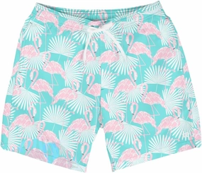Tipsy Elves Men's Swim Trunks 7 Inch Inseam Classic Fit with Mesh Liner - Quick-Dry Funny Swimwear Bathing Suit