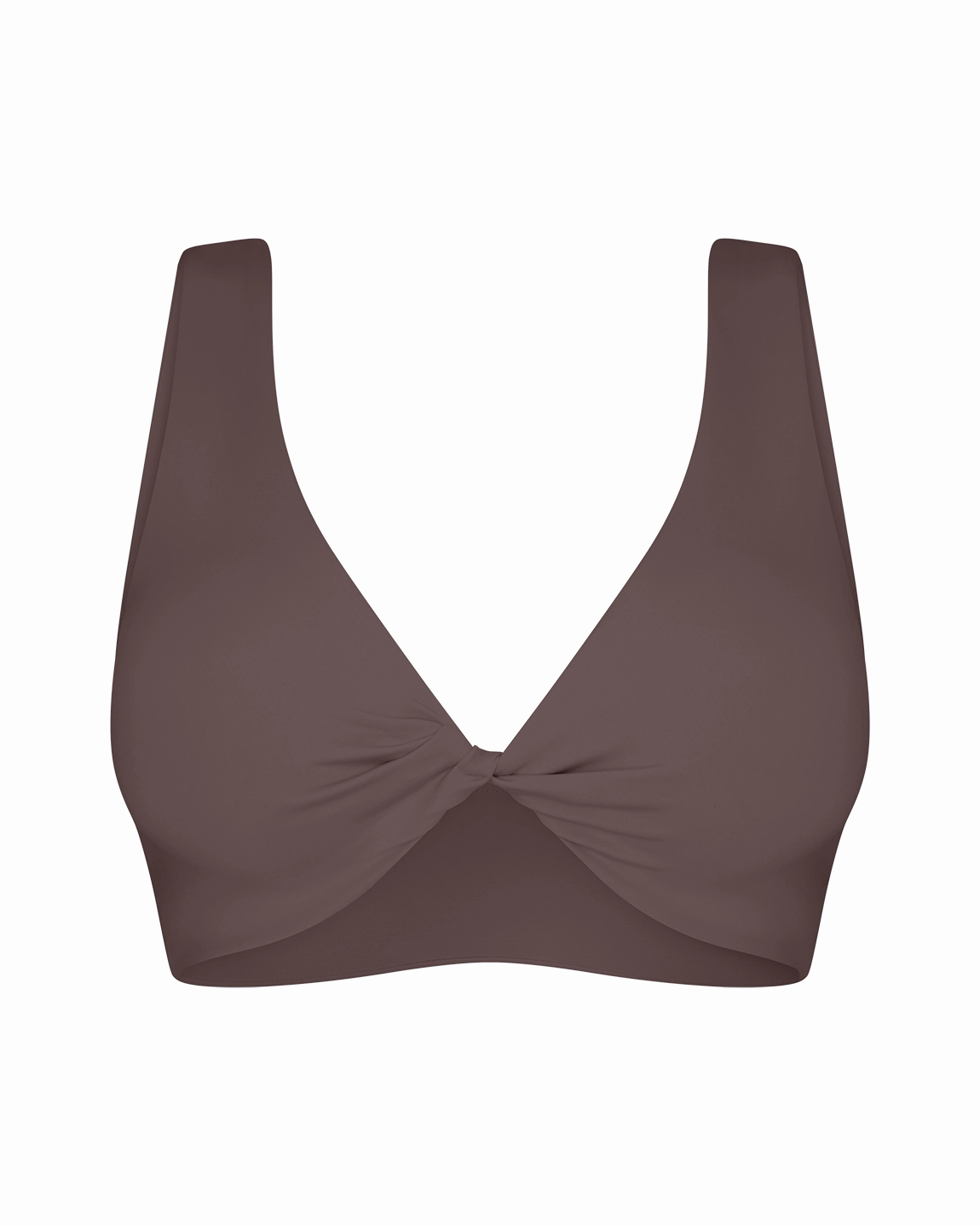 Twisted Plunge Top D - Stormy