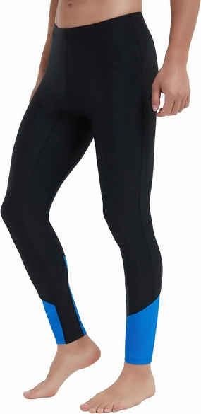 Ubestyle UPF 50  Men's Active Surfing Water Leggings Swim Pants Swim Tights Beach Pants Sun Protective