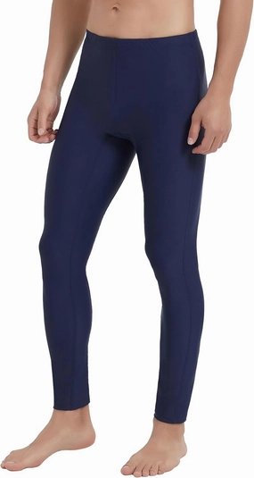 Ubestyle UPF 50  Men's Active Surfing Water Leggings Swim Pants Swim Tights Beach Pants Sun Protective