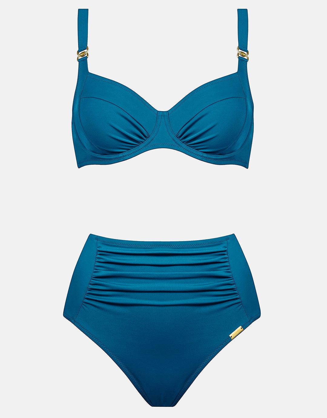 Uni Underwired Bikini Set - Ocean Blue