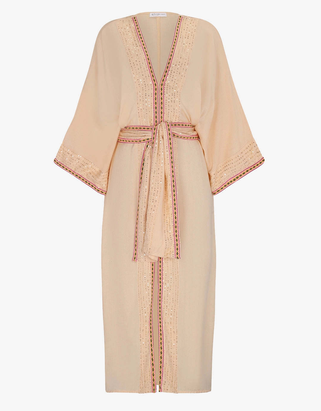 Vanessa Sequin Kimono - Melon