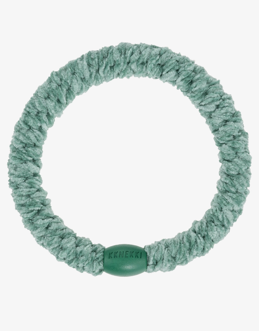 Velvet Hair Tie - Faded Green