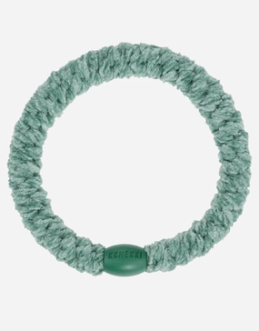 Velvet Hair Tie - Faded Green