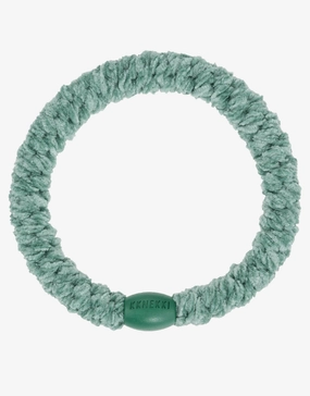 Velvet Hair Tie - Faded Green