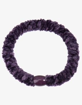 Velvet Hair Tie - Purple