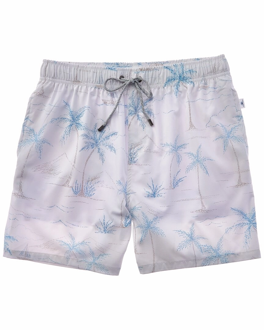 VINTAGE SUMMER 4-Way Stretch Volley Swim Trunk