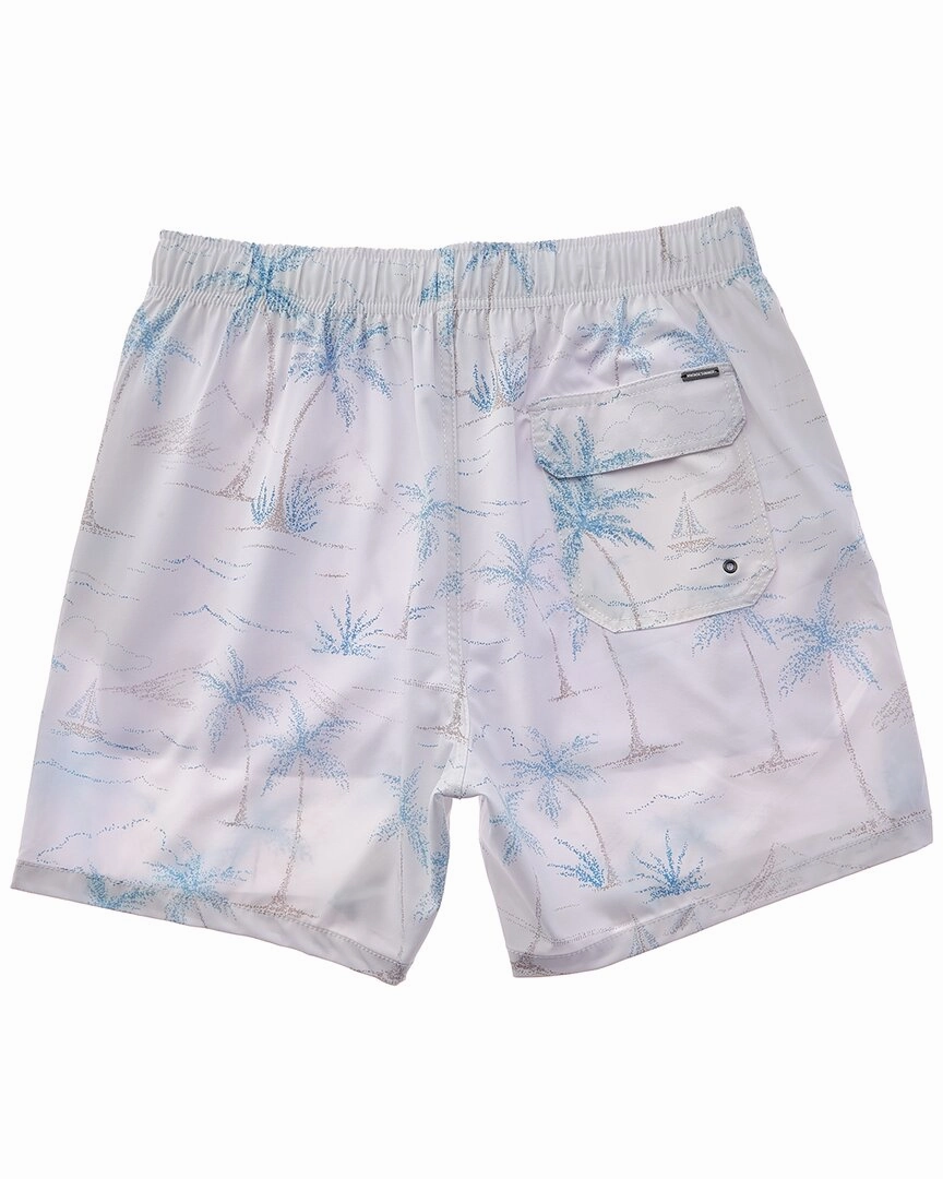 VINTAGE SUMMER 4-Way Stretch Volley Swim Trunk