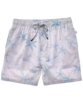 VINTAGE SUMMER 4-Way Stretch Volley Swim Trunk