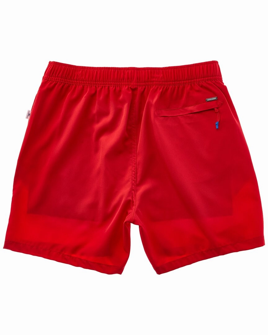VINTAGE SUMMER Performance Stretch Lined Volley Swim Trunk