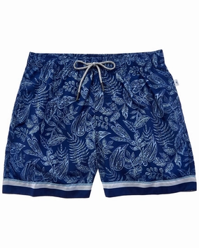 VINTAGE SUMMER Ponji Volley Swim Trunk