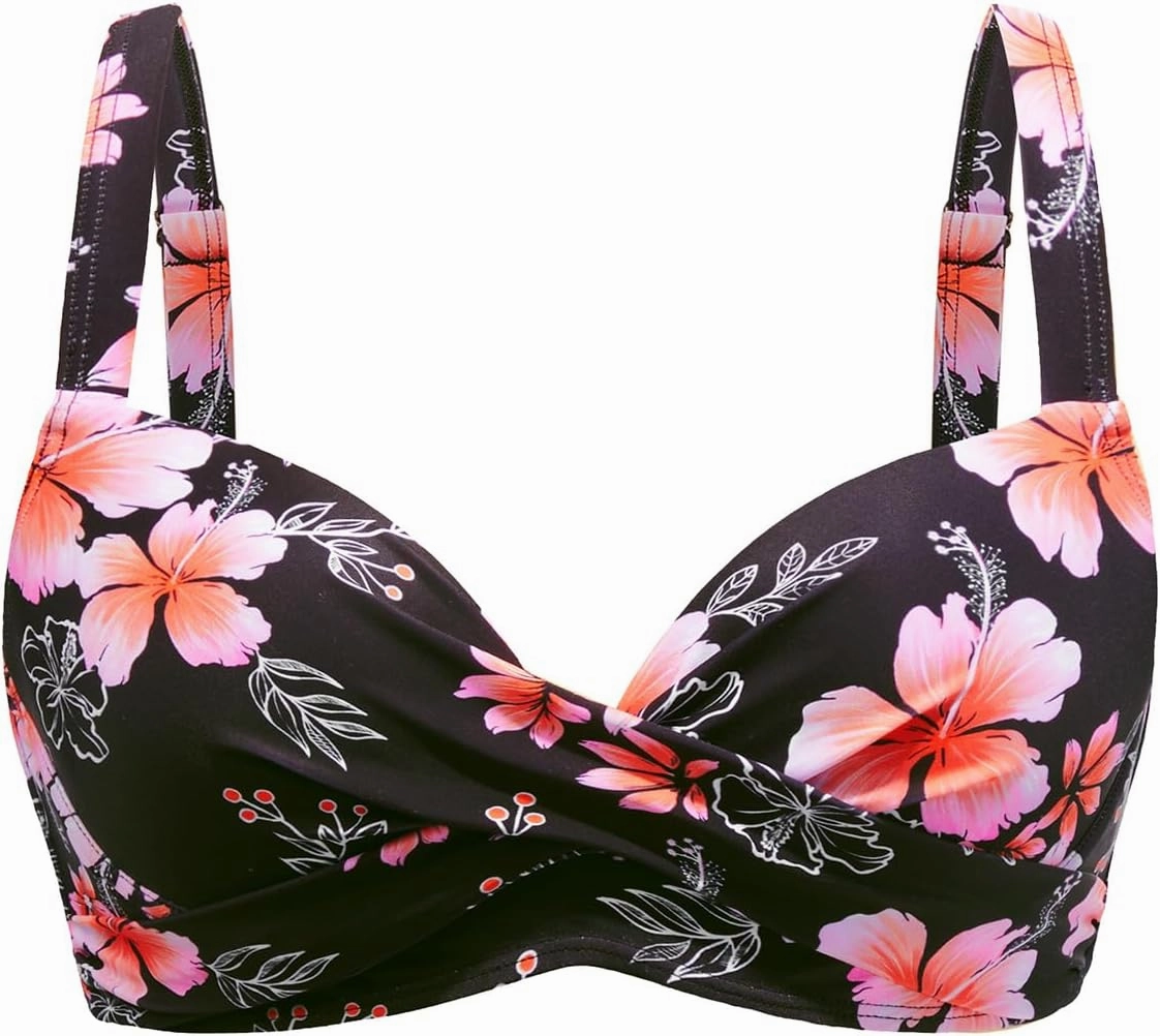 Women Underwire Bikini Top - Push Up Swim Top Only Bra Padded Swimsuit Tops 2025 Bathing Suit Tops