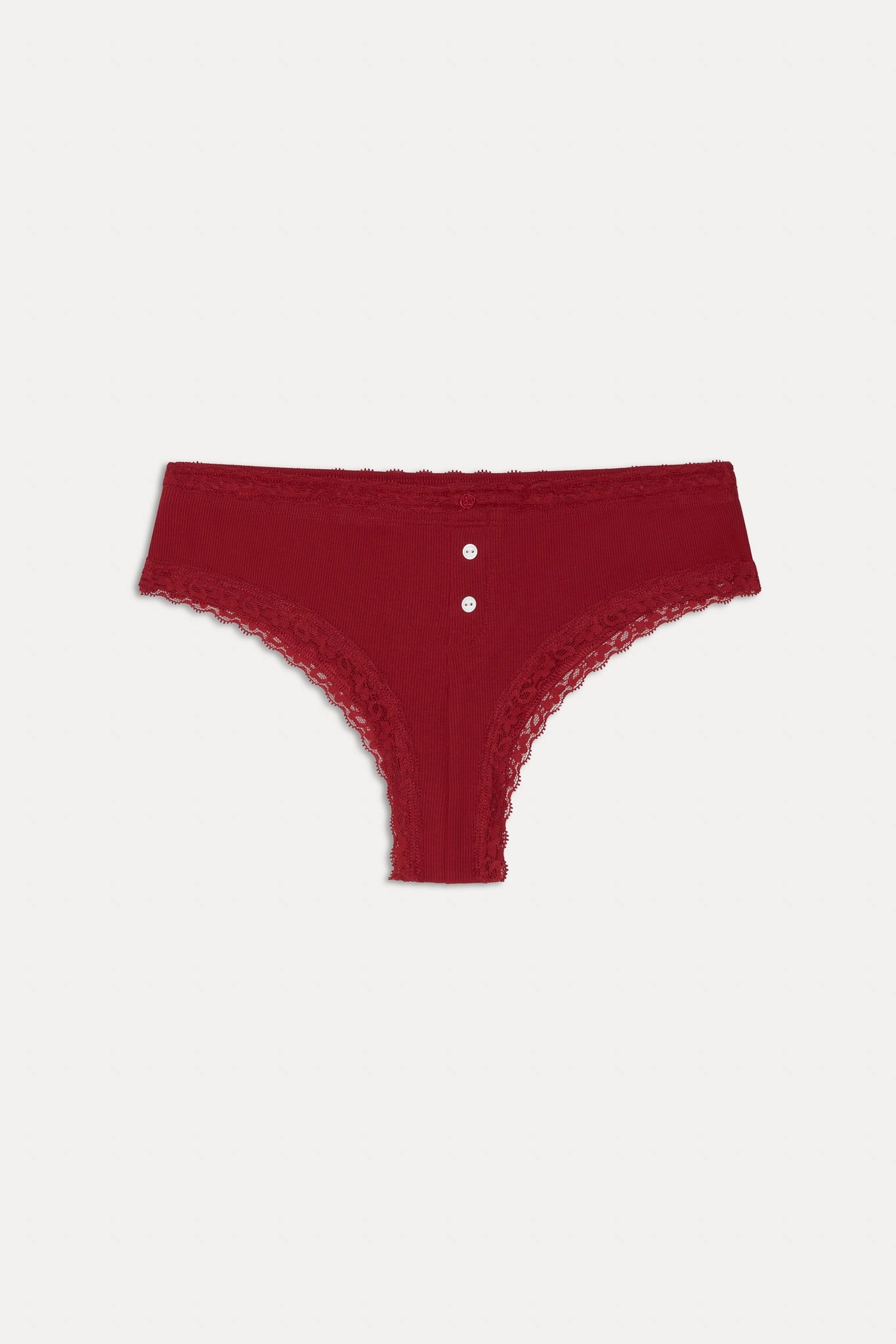 x BELLA HADID Bluebell Cotton Brief - Cardinal