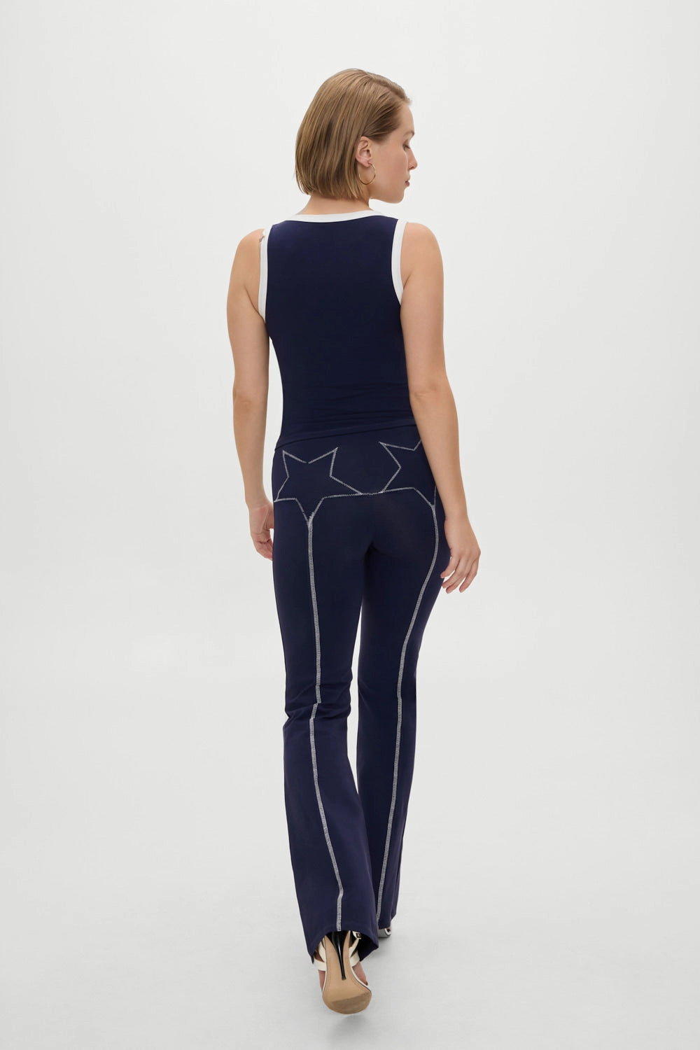 x BELLA HADID Dreamer Flare Pants - Lone Star Blue