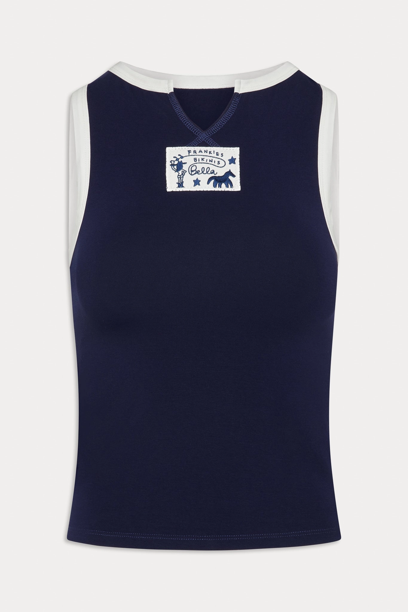 x BELLA HADID Dreamer Tank Top - Lone Star Blue