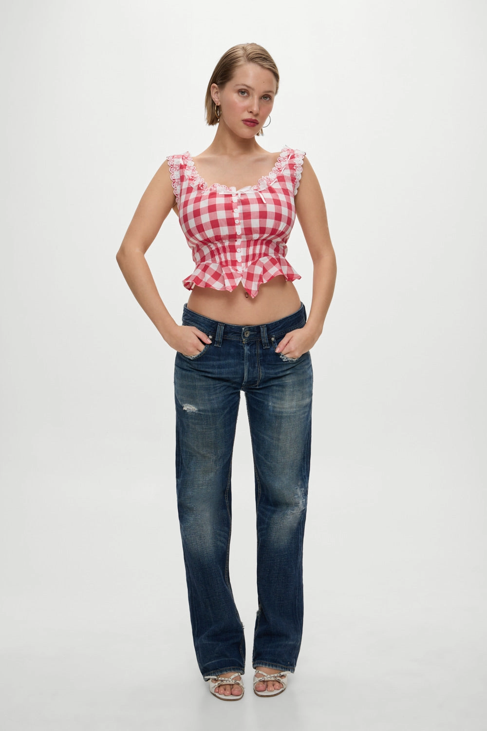 x BELLA HADID Fleetwood Top - Malibu Picnic