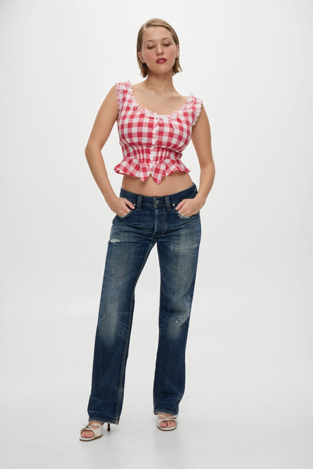 x BELLA HADID Fleetwood Top - Malibu Picnic