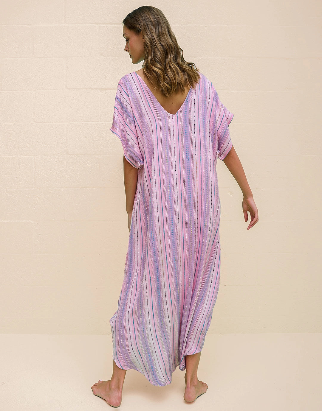 Yin-Yang Kaftan - Pink