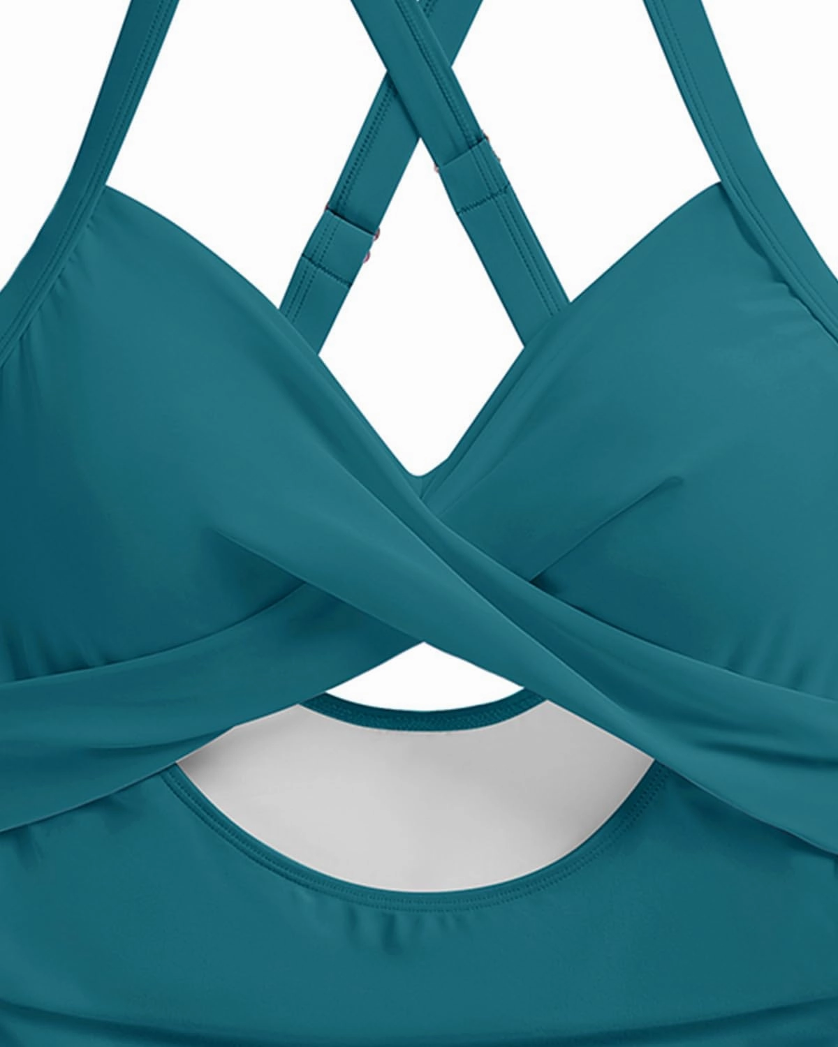Yonique Plus Size One Piece Swimsuit for Women Tummy Control Bathing Suit Cutout Swimwear