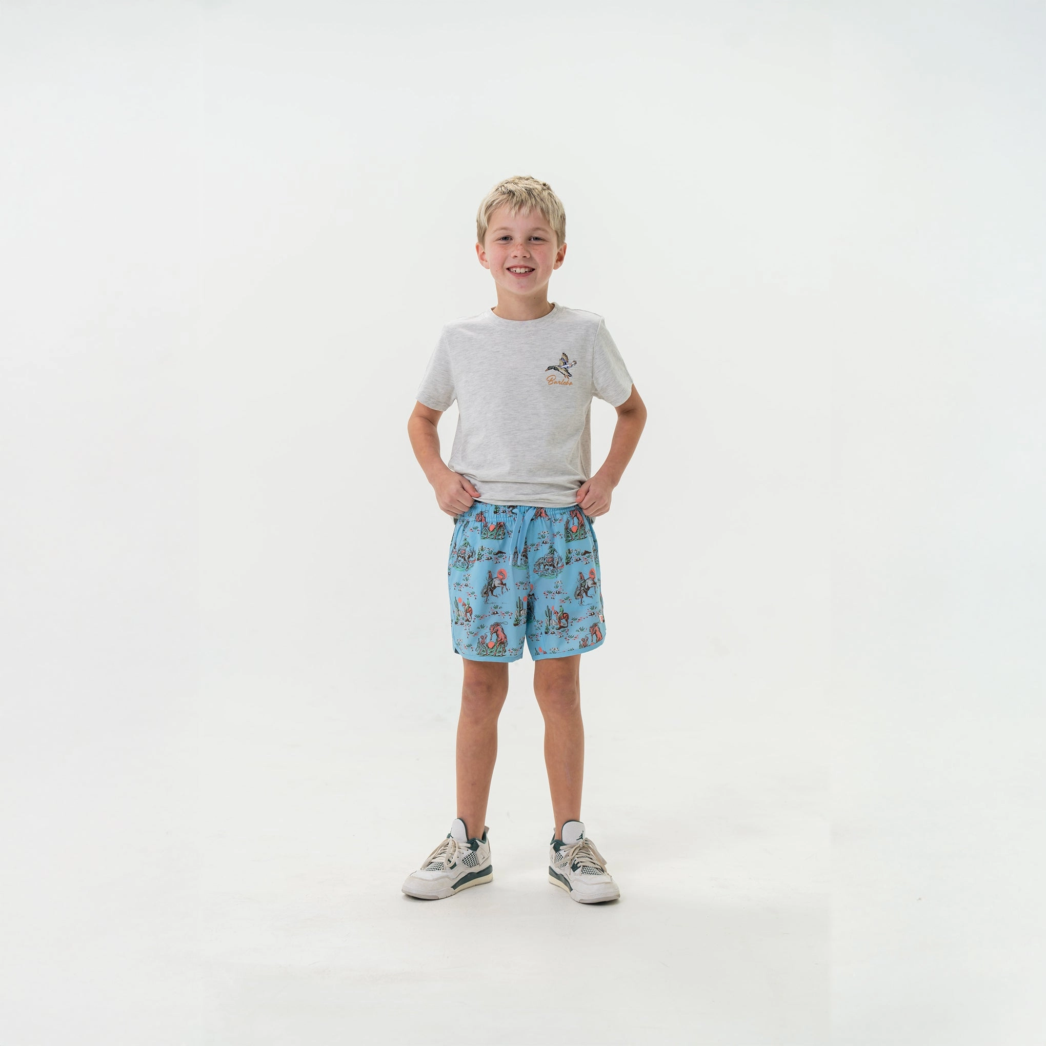 Youth Swim Trunk - Cowboy Up
